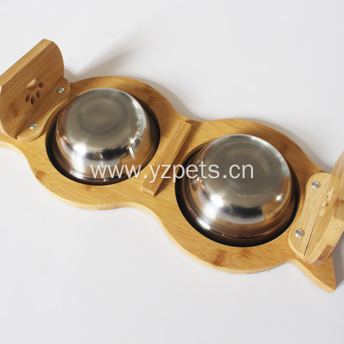 New Design Bowl for Pet with Bamboo